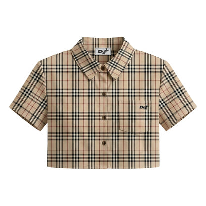 CROP SUMMER POLO