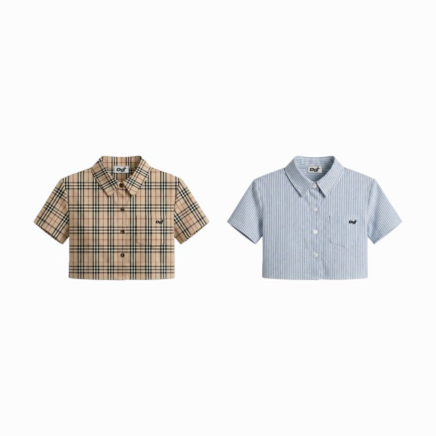CROP SUMMER POLO