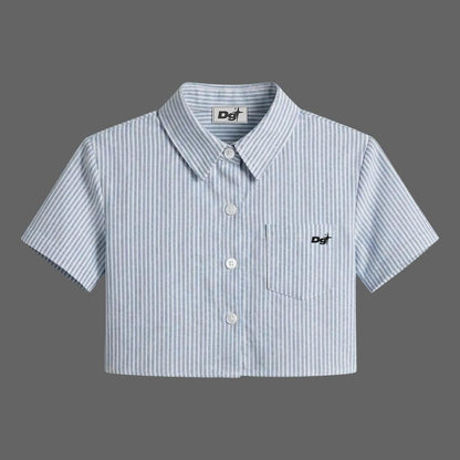 CROP SUMMER POLO