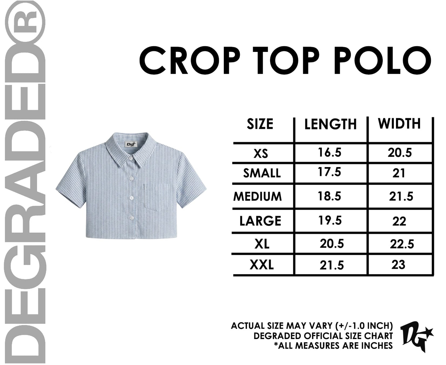 CROP SUMMER POLO
